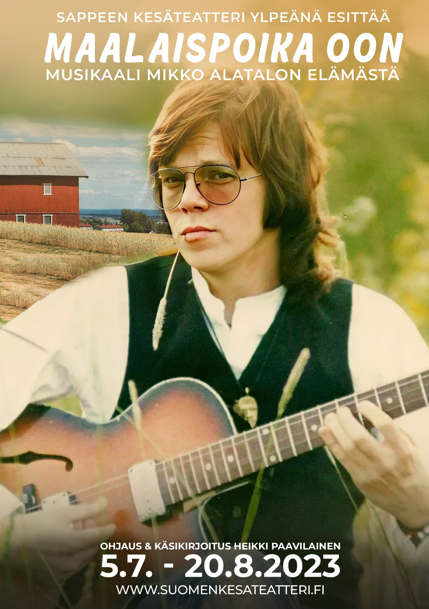 Teatteriretki Sappeen kesäteatteri Maalaispoika oon-musikaali -Ilmoittautuneet-tarkista lähtöaikataulu!