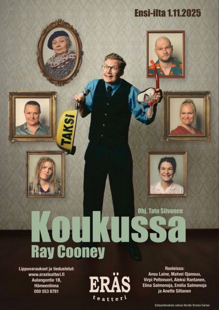 Omatoimiretki Hämeenlinnan Erästeatteri, Koukussa. Tribunan saama kiintiö lipuista on nyt täynnä. Mikäli saamme lisälippuja, tiedotamme siitä näytösviikolla. Käy kurkkaamassa.