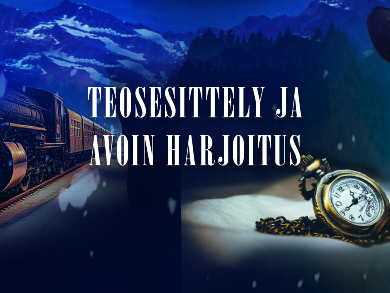 Hämeenlinnan teatteri, Idän pikajuna- teosesittely ja avoimet harjoitukset